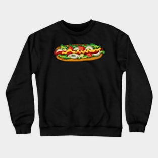 Hot dog Crewneck Sweatshirt